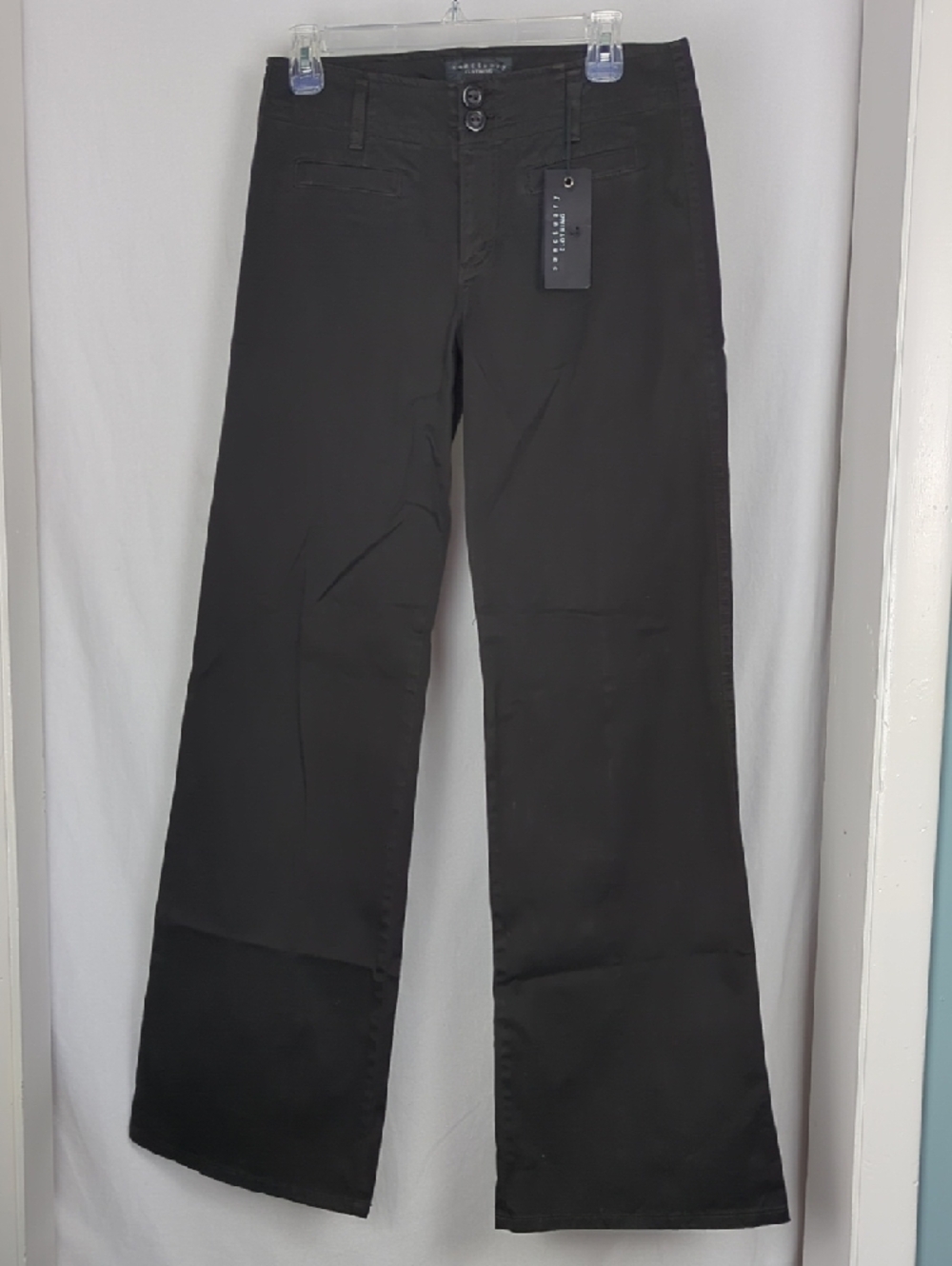 Sanctuary Dark Brown Wide Leg Flare Jeans NWT